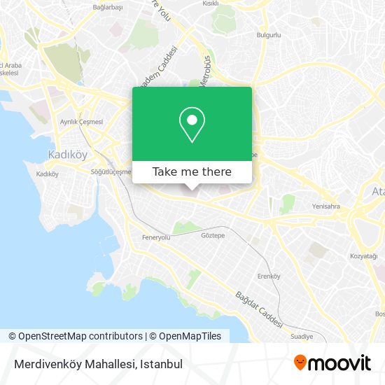 Merdivenköy Mahallesi map