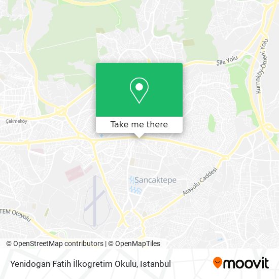Yenidogan Fatih İlkogretim Okulu map