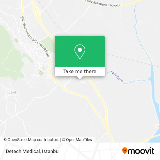 Detech Medical map