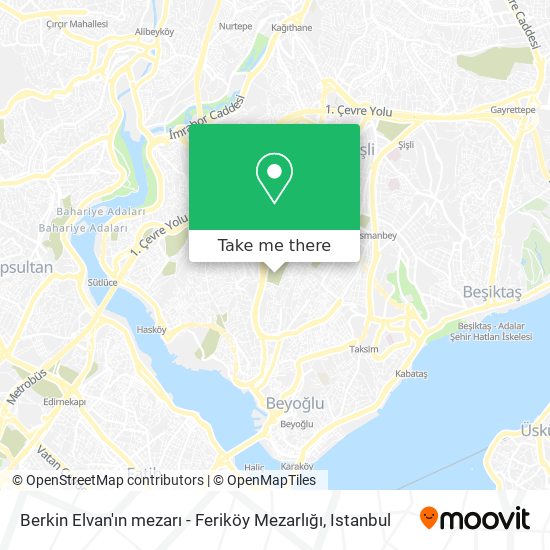 Berkin Elvan'ın mezarı - Feriköy Mezarlığı map