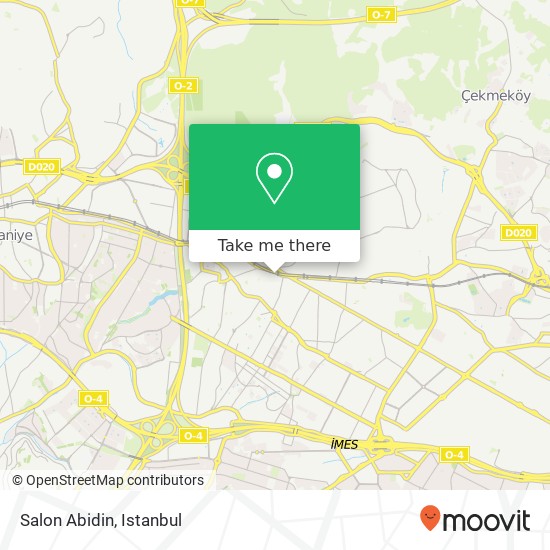 Salon Abidin map