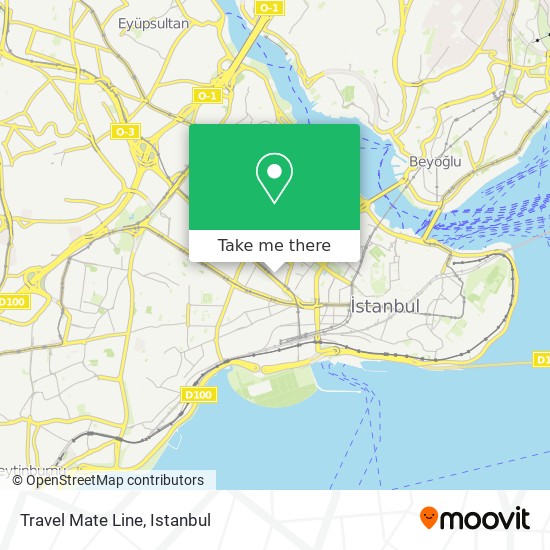 Travel Mate Line map