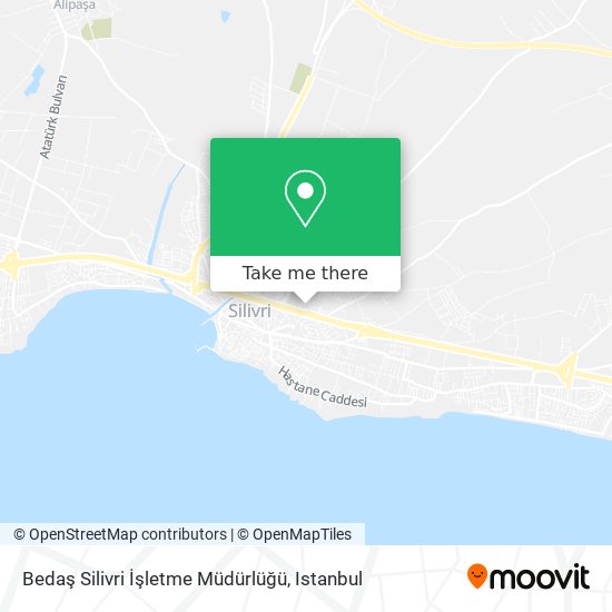Bedaş Silivri İşletme Müdürlüğü map