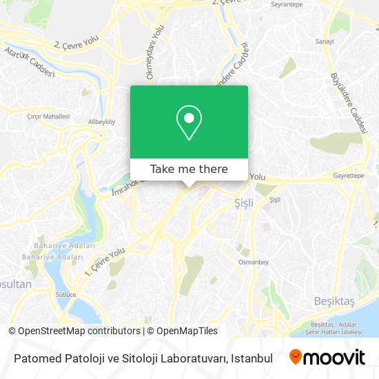 Patomed Patoloji ve Sitoloji Laboratuvarı map