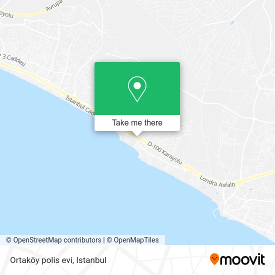 Ortaköy polis evi map