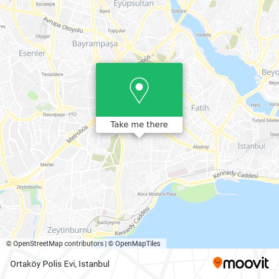 Ortaköy Polis Evi map