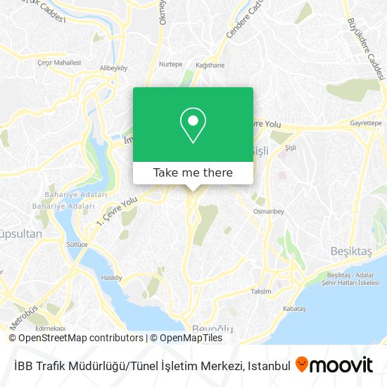 İBB Trafik Müdürlüğü / Tünel İşletim Merkezi map