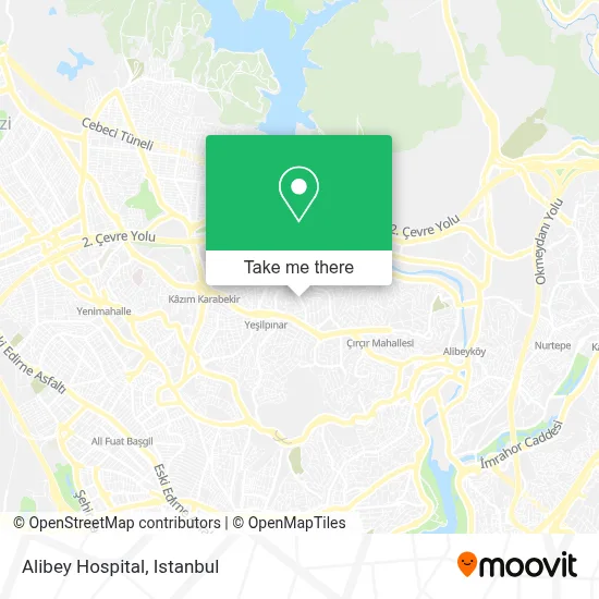 Alibey Hospital map