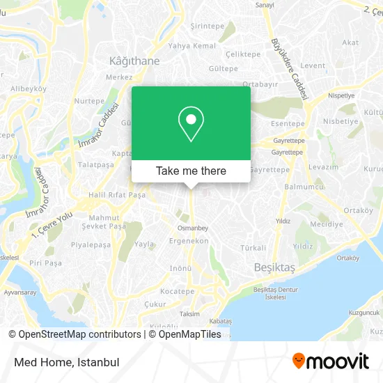 Med Home map