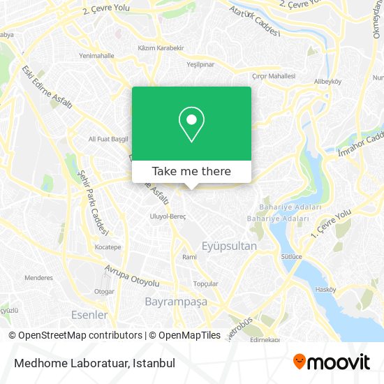 Medhome Laboratuar map