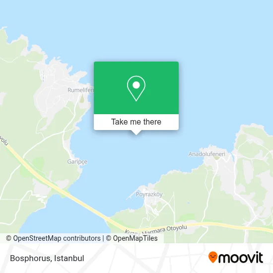 Bosphorus map