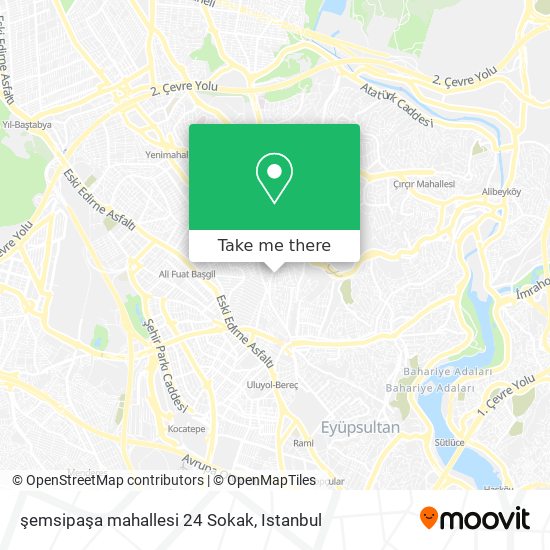 şemsipaşa mahallesi 24 Sokak map