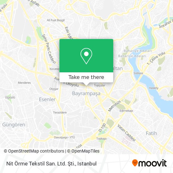 Nit Örme Tekstil San. Ltd. Şti. map
