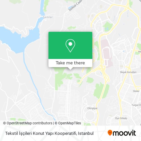 Tekstil İşçileri Konut Yapı Kooperatifi map