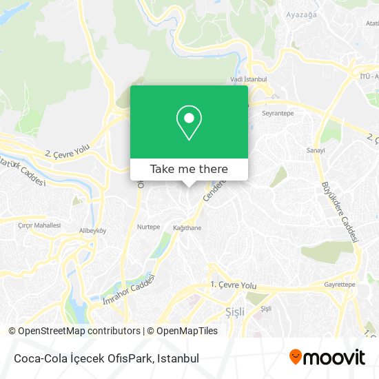 Coca-Cola İçecek OfisPark map