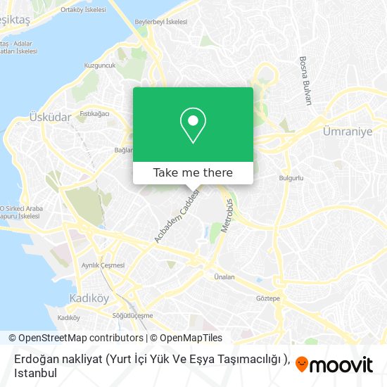 Erdoğan nakliyat (Yurt İçi Yük Ve Eşya Taşımacılığı ) map