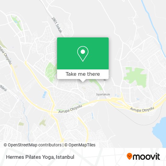 Hermes Pilates Yoga map