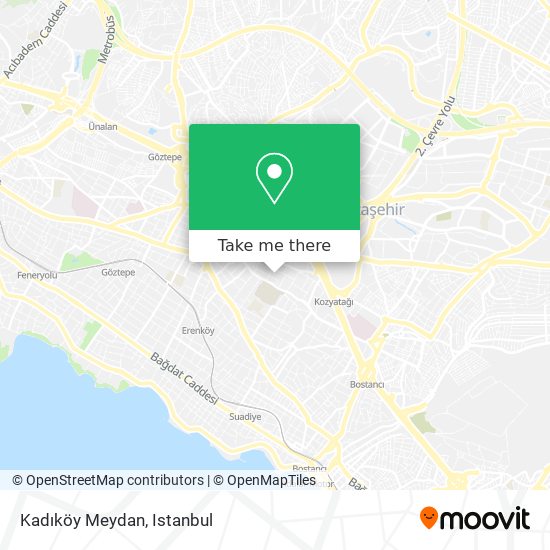 Kadıköy  Meydan map