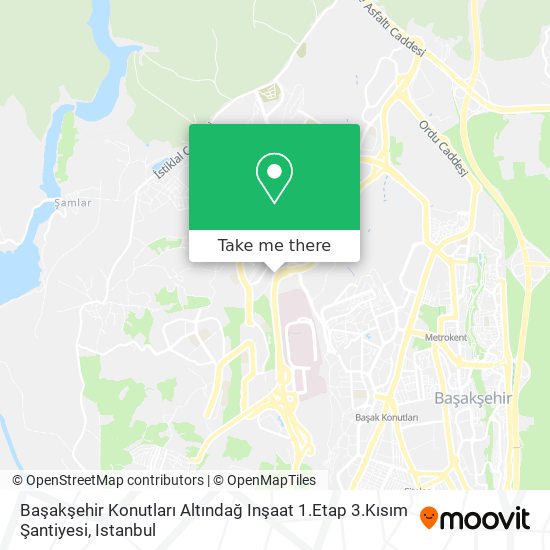 Başakşehir Konutları Altındağ Inşaat 1.Etap 3.Kısım Şantiyesi map