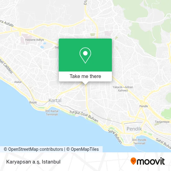 Karyapsan a.ş map