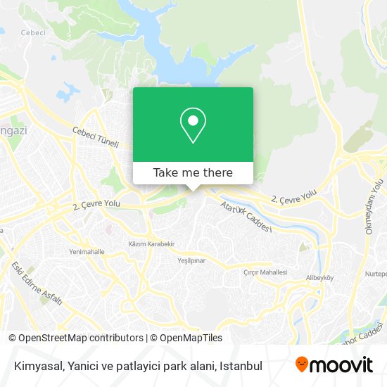 Kimyasal, Yanici ve patlayici park alani map