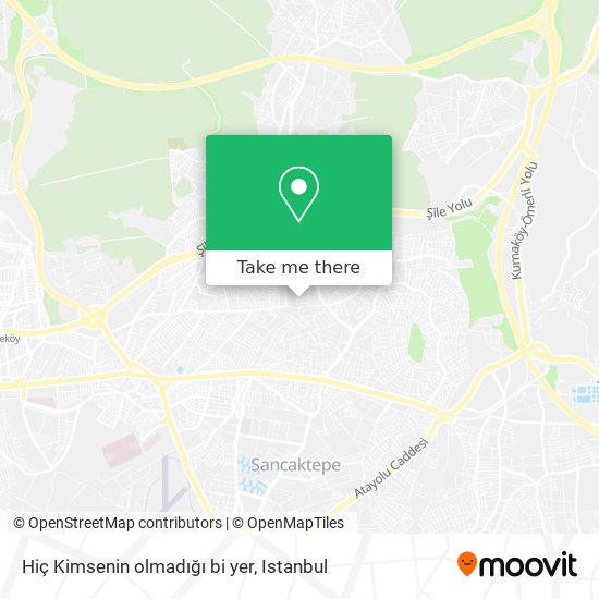 Hiç Kimsenin olmadığı bi yer map