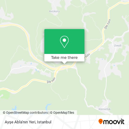 Ayşe Abla'nın Yeri map