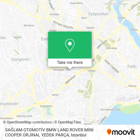 SAĞLAM OTOMOTİV BMW LAND ROVER MİNİ COOPER ORJİNAL YEDEK PARÇA map