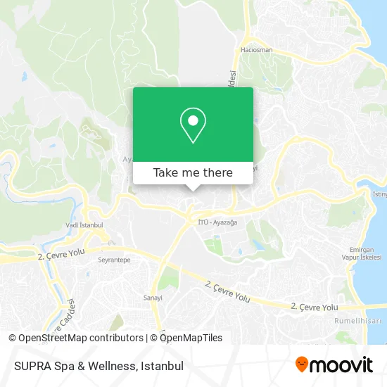 SUPRA Spa & Wellness map
