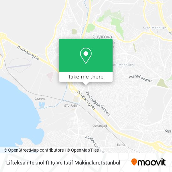 Lifteksan-teknolift Iş Ve İstif Makinaları map