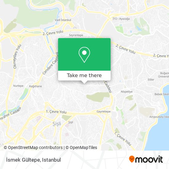 İsmek Gültepe map
