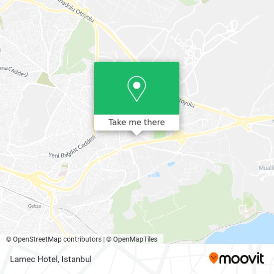 Lamec Hotel map