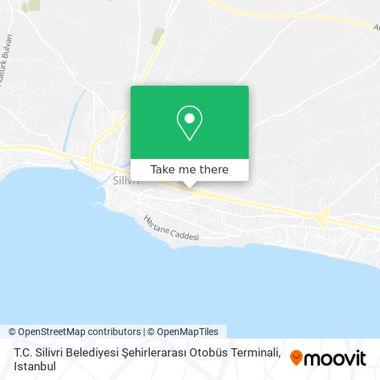 T.C. Silivri Belediyesi Şehirlerarası Otobüs Terminali map