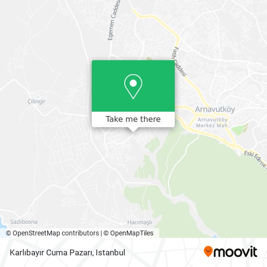 Karlıbayır Cuma Pazarı map