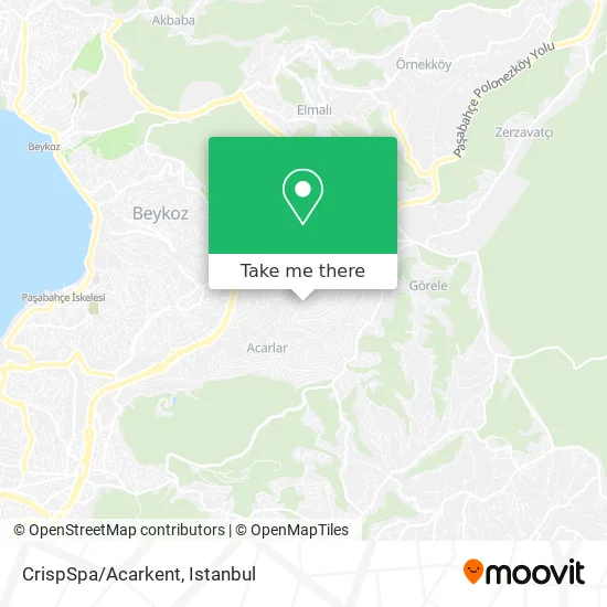 CrispSpa/Acarkent map