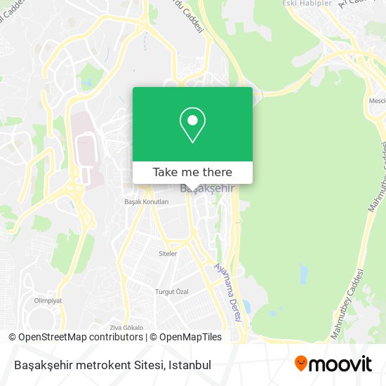Başakşehir metrokent Sitesi map
