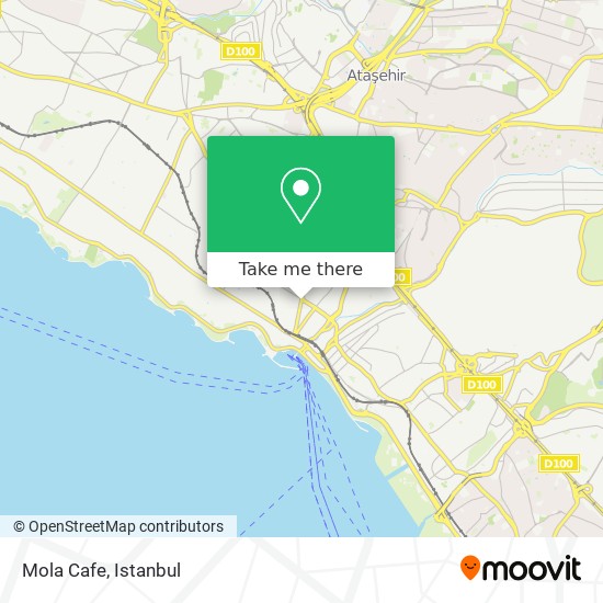 Mola Cafe map