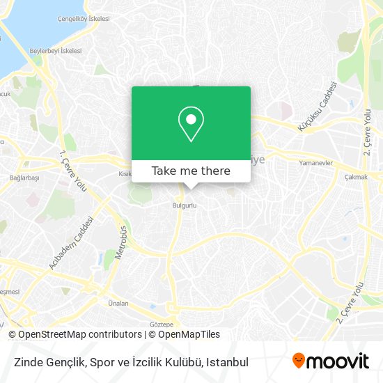 Zinde Gençlik, Spor ve İzcilik Kulübü map