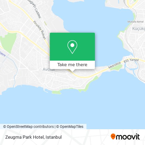 Zeugma Park Hotel map