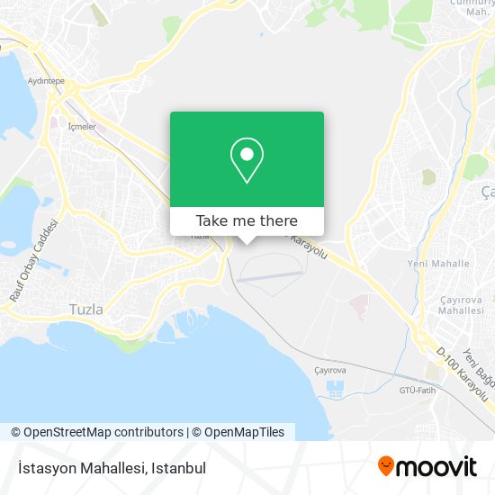 İstasyon Mahallesi map