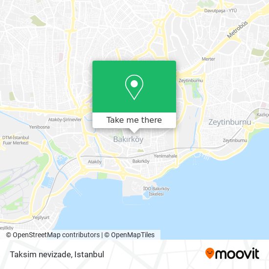 Taksim nevizade map