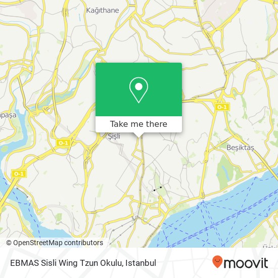 EBMAS Sisli Wing Tzun Okulu map