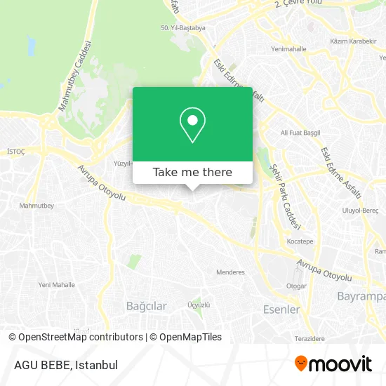 AGU BEBE map
