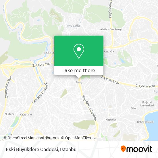 Eski Büyükdere Caddesi map