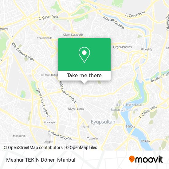 Meşhur TEKİN Döner map