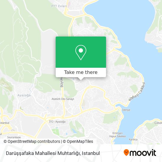 Darüşşafaka Mahallesi Muhtarlığı map