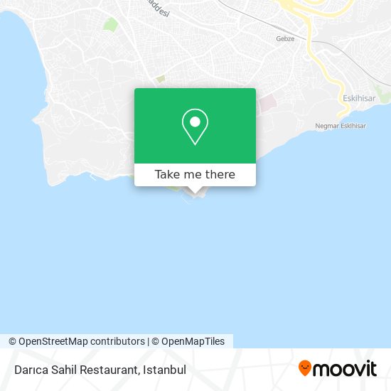 Darıca Sahil Restaurant map