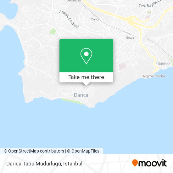 Darıca Tapu Müdürlüğü map