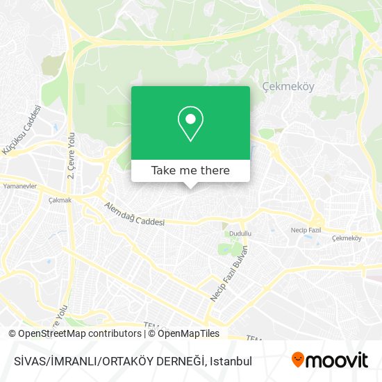 SİVAS/İMRANLI/ORTAKÖY DERNEĞİ map