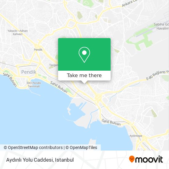 Aydınlı Yolu Caddesi map